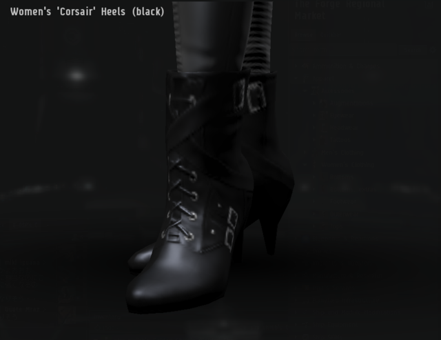 Women's 'Corsair' Heels (black).png